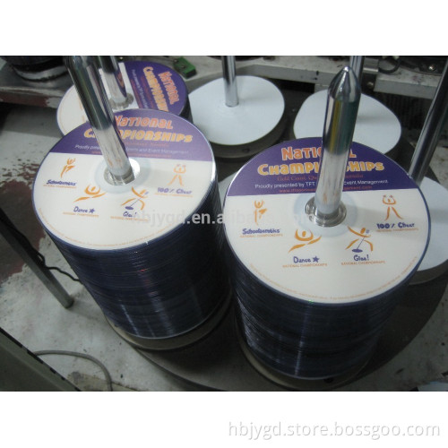 Printable blank DVD with printing